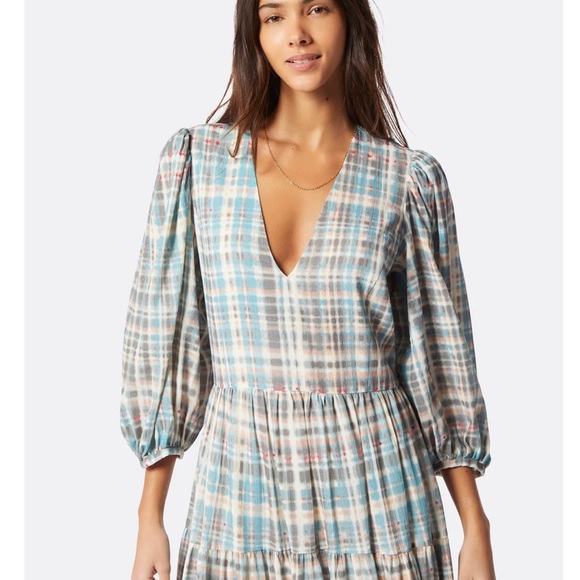 JOIE TOBEY MAXI COTTON DRESS - Picture 2 of 8